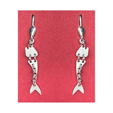 Ohrhänger Wobblefish Silber Wobblefish Ohrhänger 925er Sterling Silber